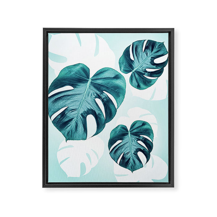 Tropical retreat Framed Canvas Print Gallery Image 1