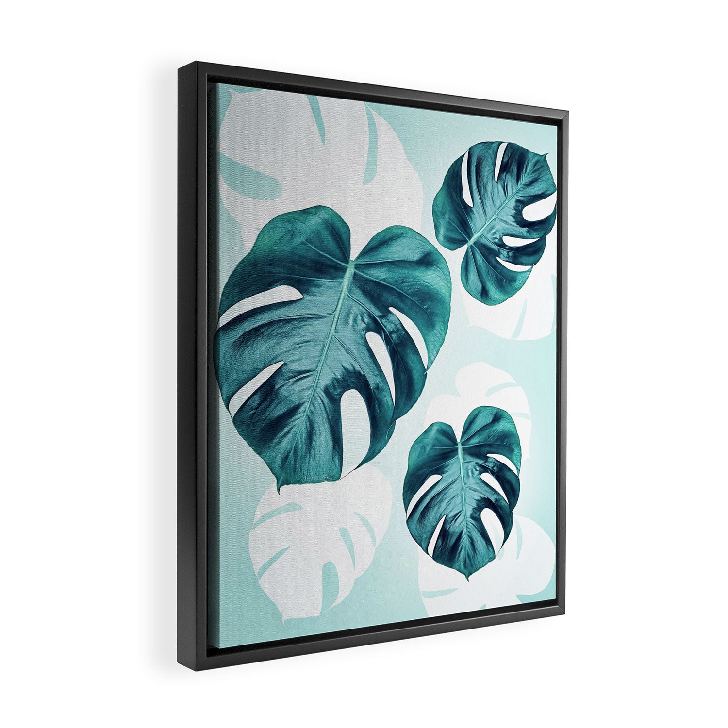 Tropical retreat Framed Canvas Print Gallery Image 2