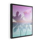 Tropicana seas Framed Canvas Print Gallery Image 2