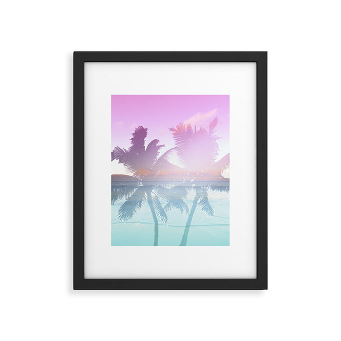 Tropicana seas Framed Art Print Gallery Image 1