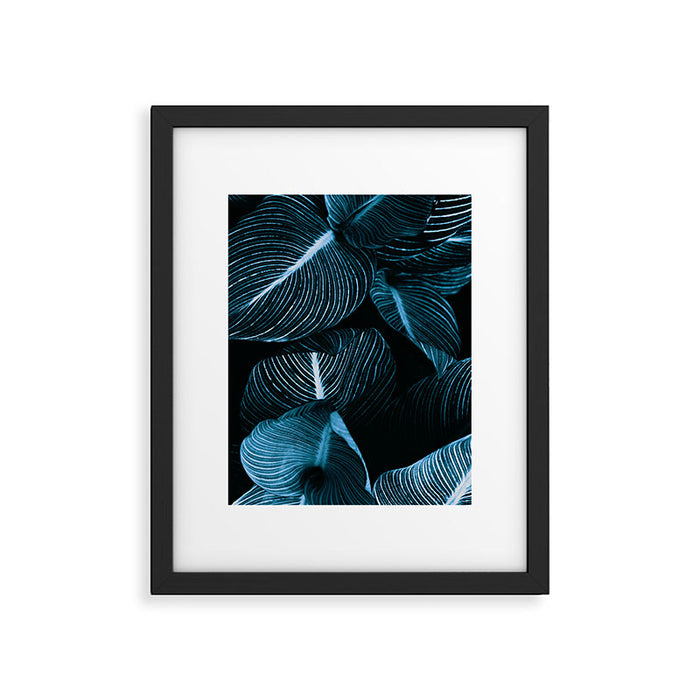 Unbridled - teal Framed Art Print Gallery Image 1