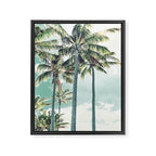Under the palms Framed Canvas Print Gallery Image 8