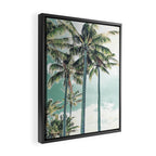 Under the palms Framed Canvas Print Gallery Image 2