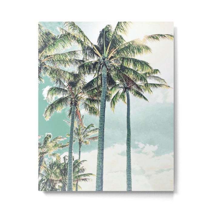 Under the palms Metal Print Gallery Image 1