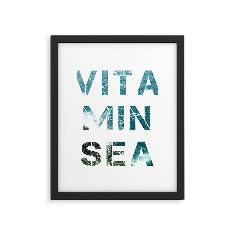 Vitamin sea Framed Art Print Gallery Image 6
