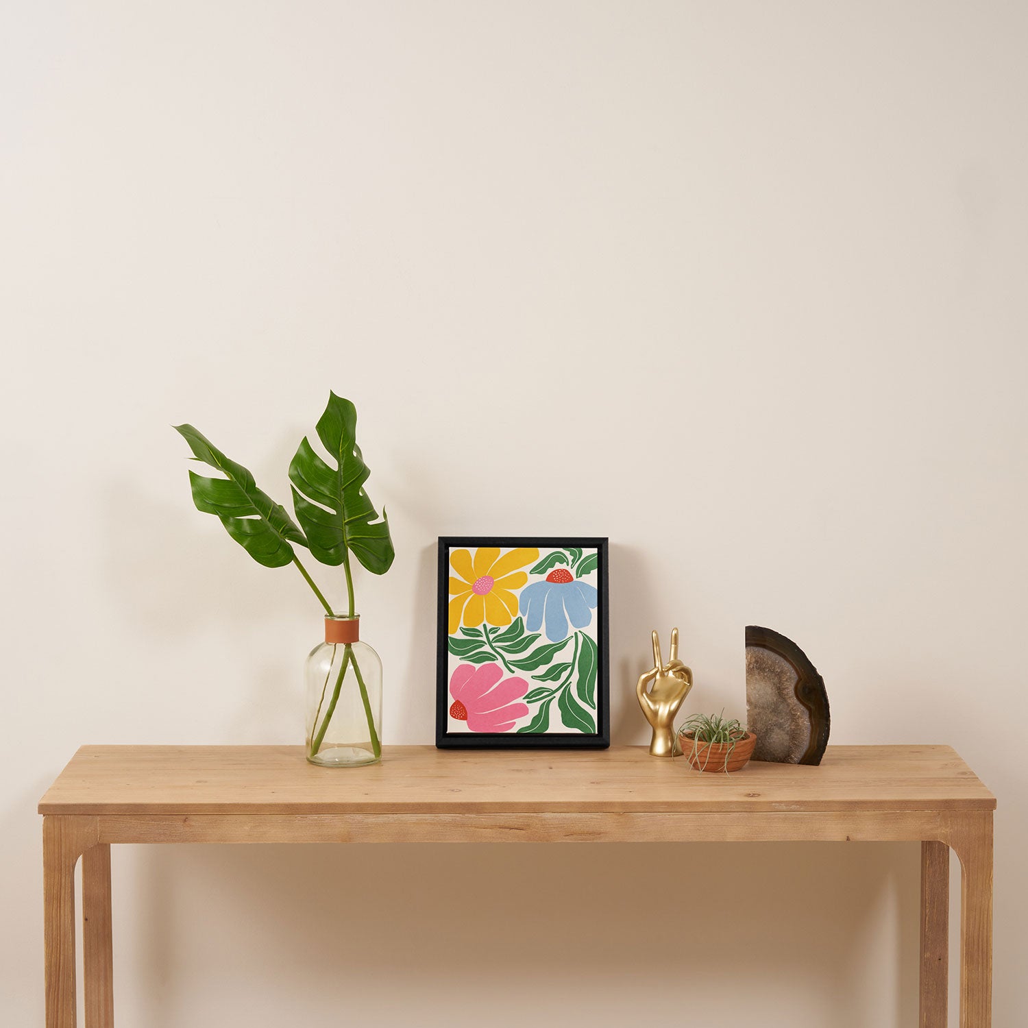 Whimsy Bloom Framed Canvas Print Gallery Image 4