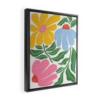 Whimsy Bloom Framed Canvas Print Gallery Image 2