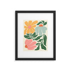 Whimsy Bloom - warm Framed Art Print Gallery Image 5