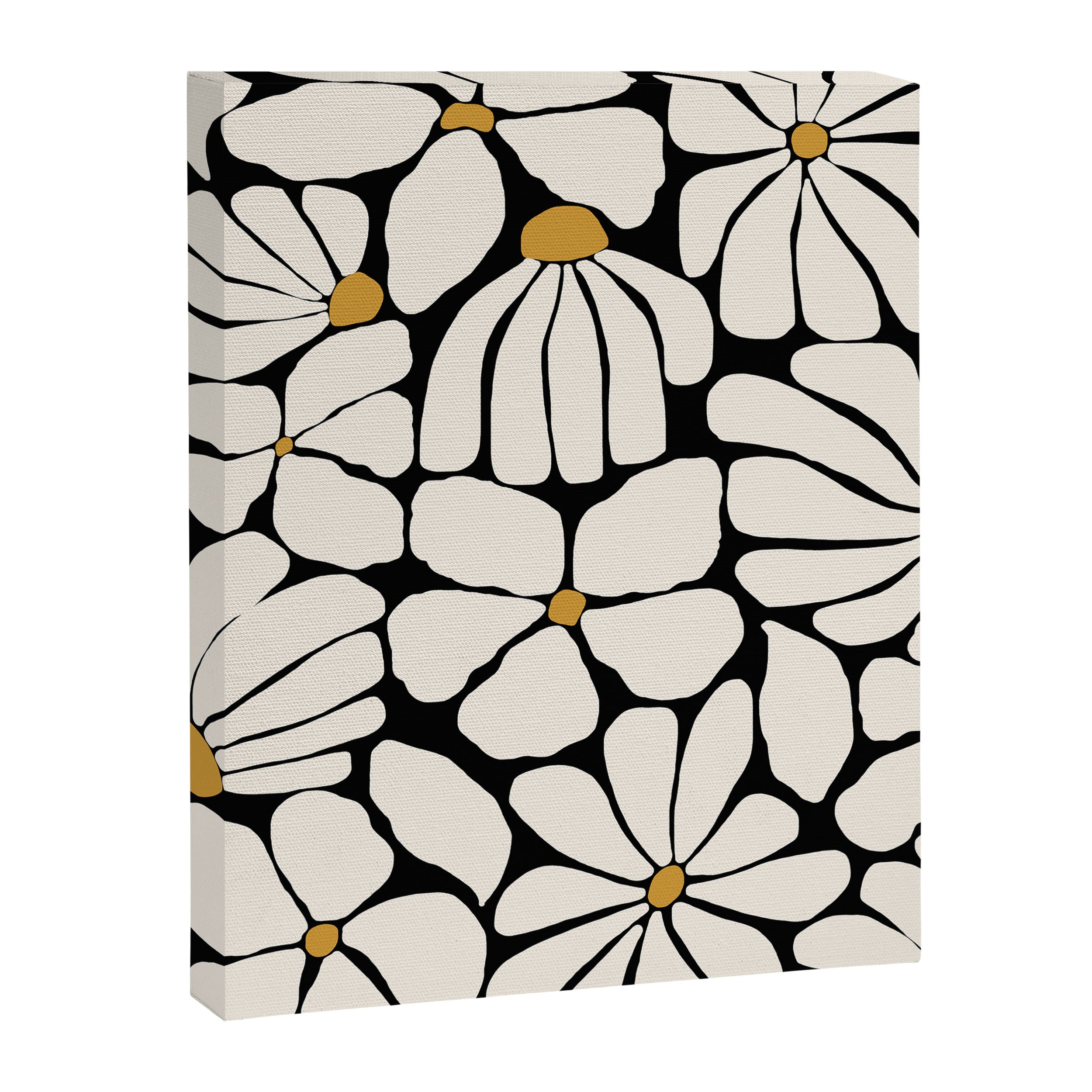Wild Bloom - neutrals Canvas Print Gallery Image 6