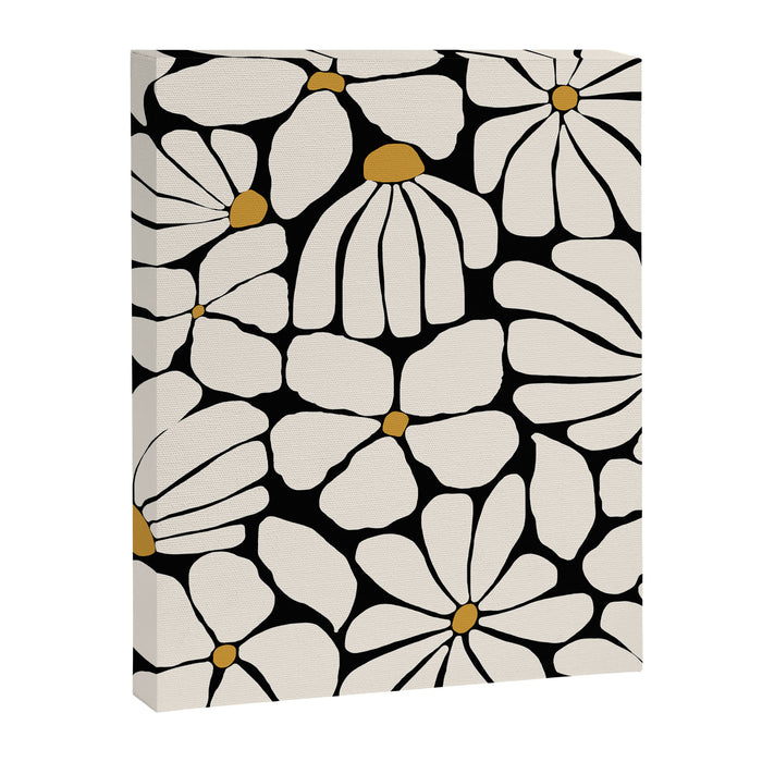 Wild Bloom - neutrals Canvas Print Gallery Image 1