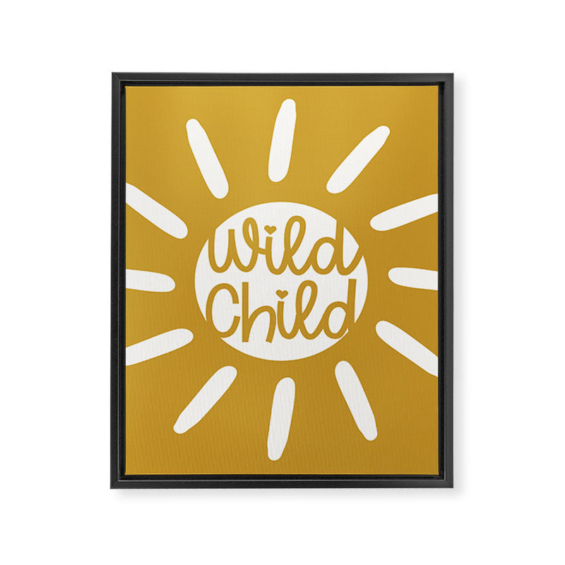 Wild Child Framed Canvas Print Gallery Image 8