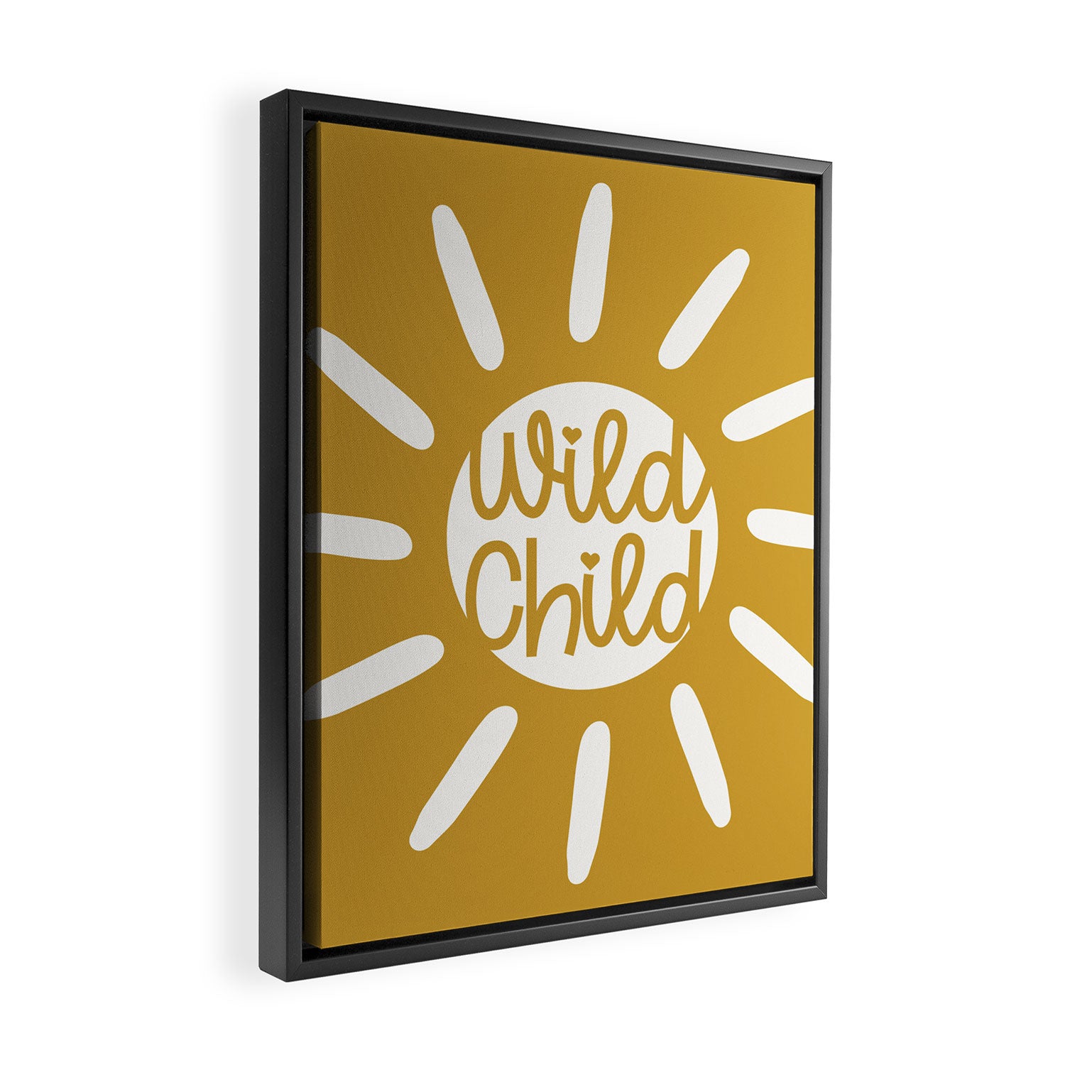 Wild Child Framed Canvas Print Gallery Image 2