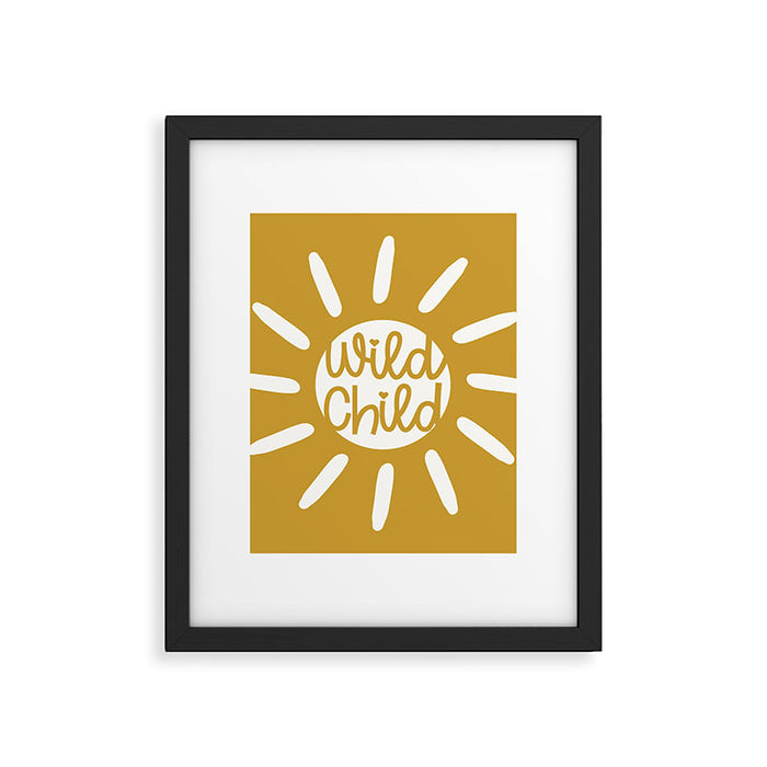 Wild Child Framed Art Print Gallery Image 1