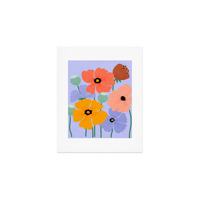Wild Poppies Art Print Gallery Image 1