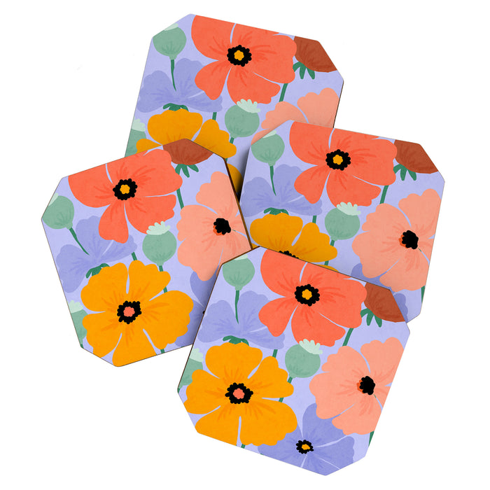 Wild Poppies Coaster Gallery Image 1
