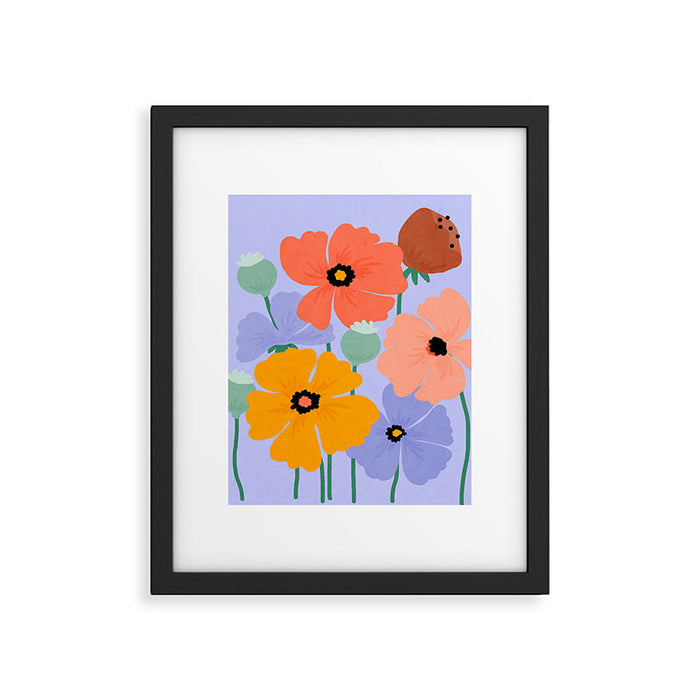 Wild Poppies Framed Art Print Gallery Image 1
