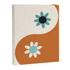 Yin Yang floral - beach Canvas Print Gallery Image 6