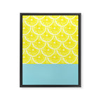 Zesty splice Framed Canvas Print Gallery Image 8