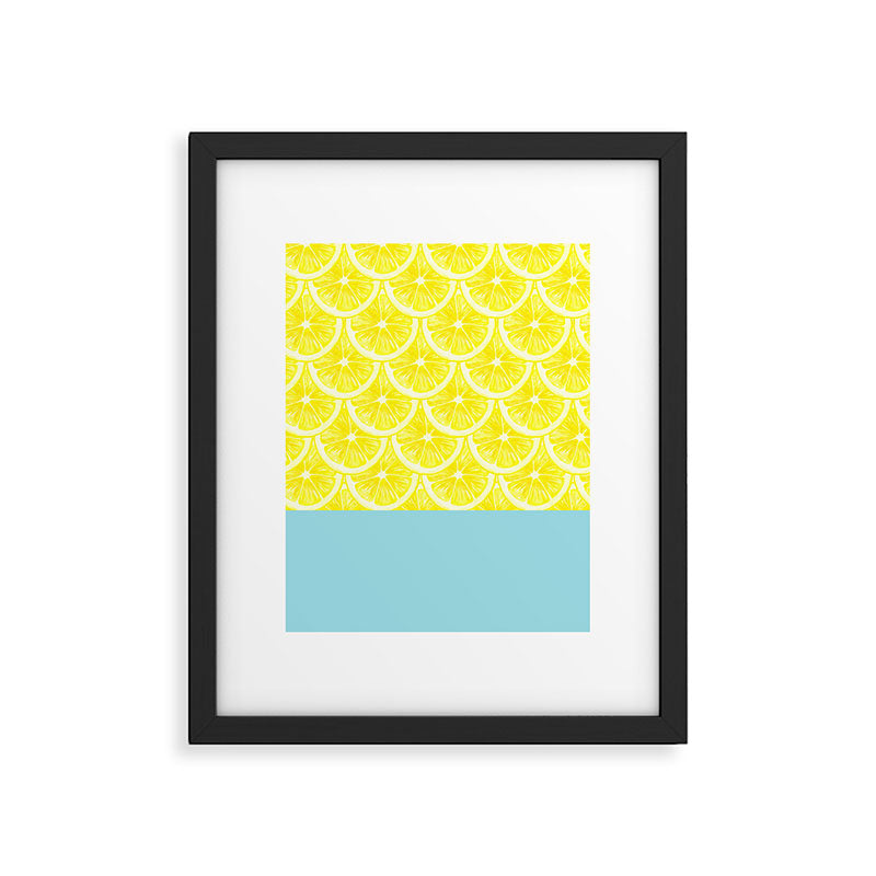 Zesty splice Framed Art Print Gallery Image 6