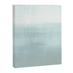 Aqua Blue Horizon Minimalist Abstract Seascape Canvas Print Gallery Image 6