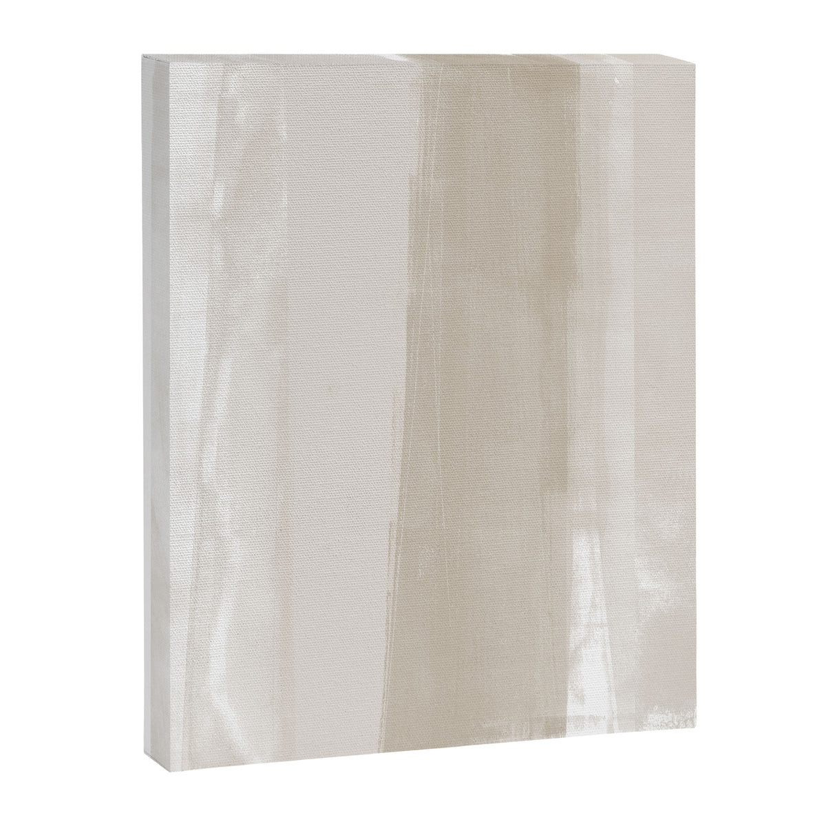Beige Ombre Minimalist Abstract Painting Canvas Print Gallery Image 6