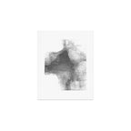 Black and White Minimalist Abstract Painting âDelve 6â Art Print Gallery Image 1