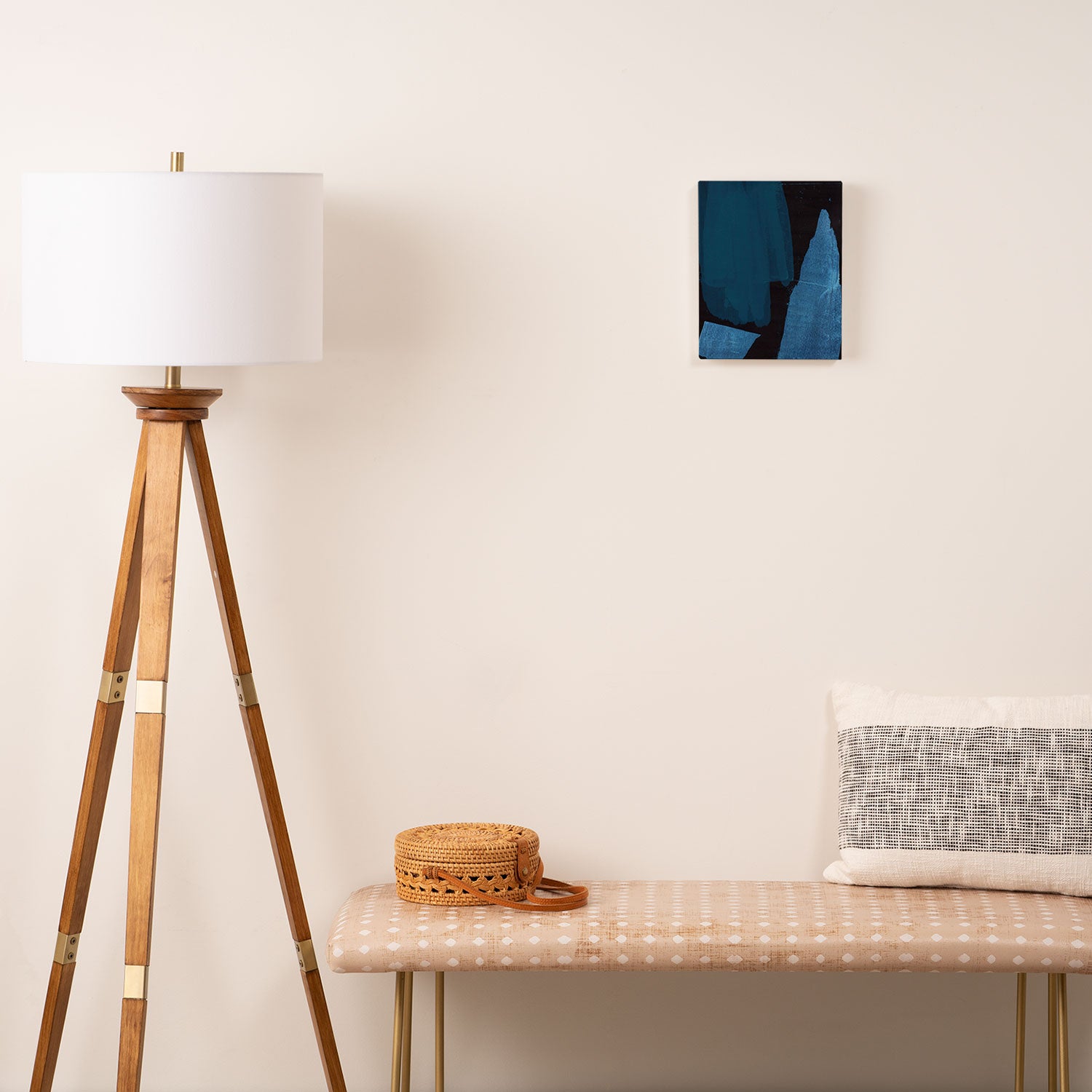 Dark Abstract Canvas Print Gallery Image 2