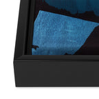 Dark Abstract Framed Canvas Print Gallery Image 3