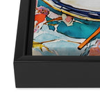 Sushi Watercolor Still Life Illustration Framed Canvas Print Gallery Image 3
