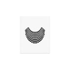 Ruth Bader Ginsburg Dissent Collar Art Print Gallery Image 1