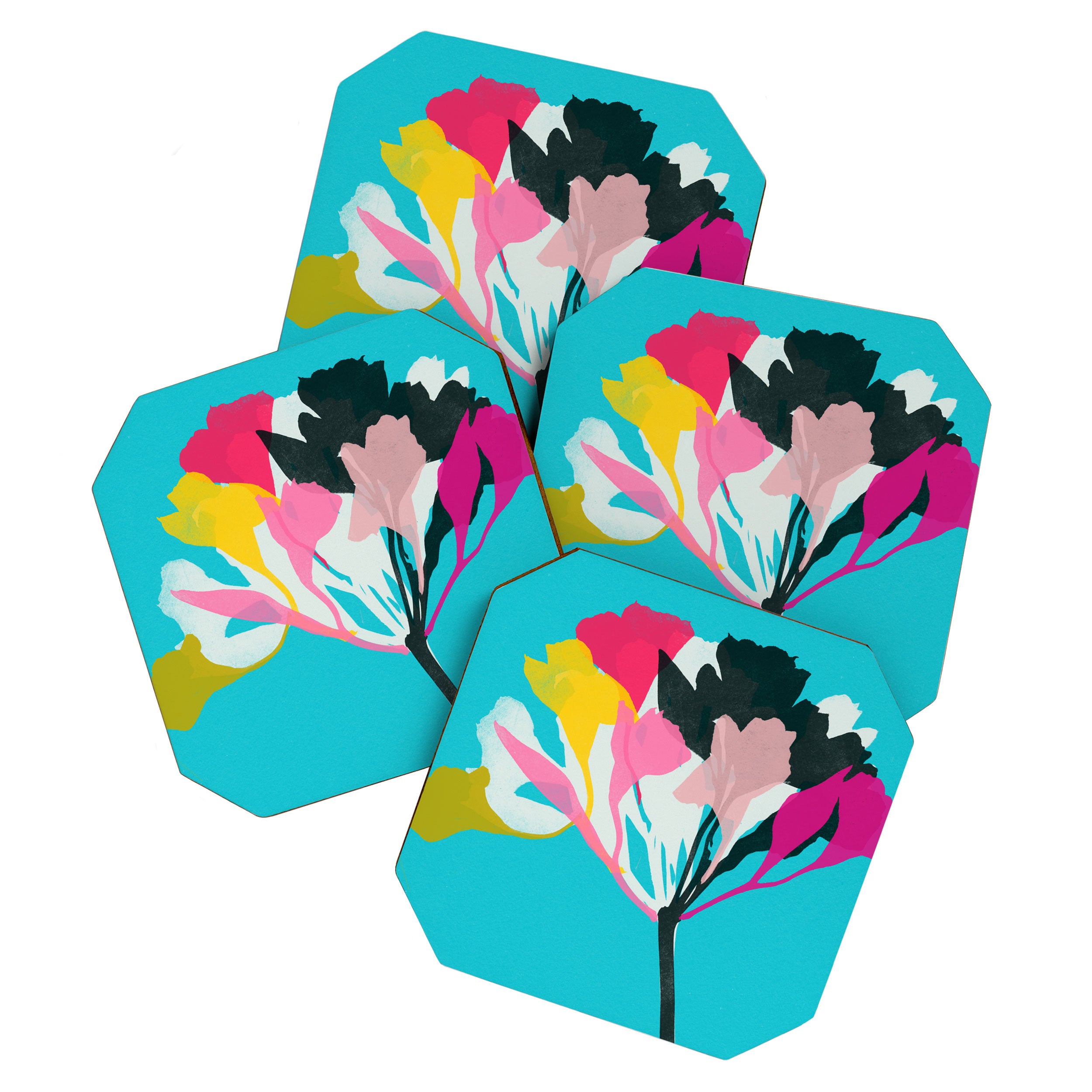 alstroemeria 1 Coaster Gallery Image 1