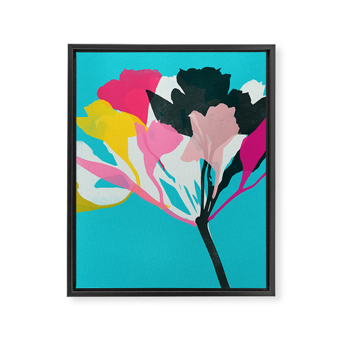 alstroemeria 1 Framed Canvas Print Gallery Image 1