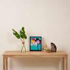 alstroemeria 1 Framed Canvas Print Gallery Image 4