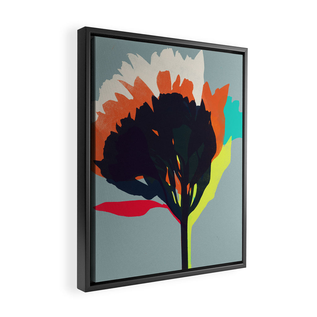 alstroemeria 17 Framed Canvas Print Gallery Image 2