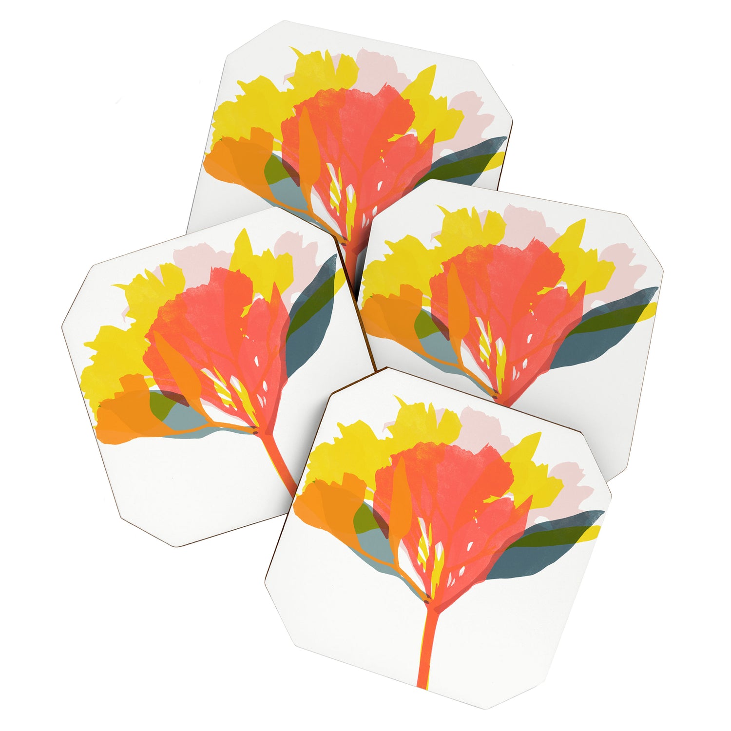 alstroemeria 19 Coaster Gallery Image 1