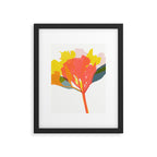 alstroemeria 19 Framed Art Print Gallery Image 6