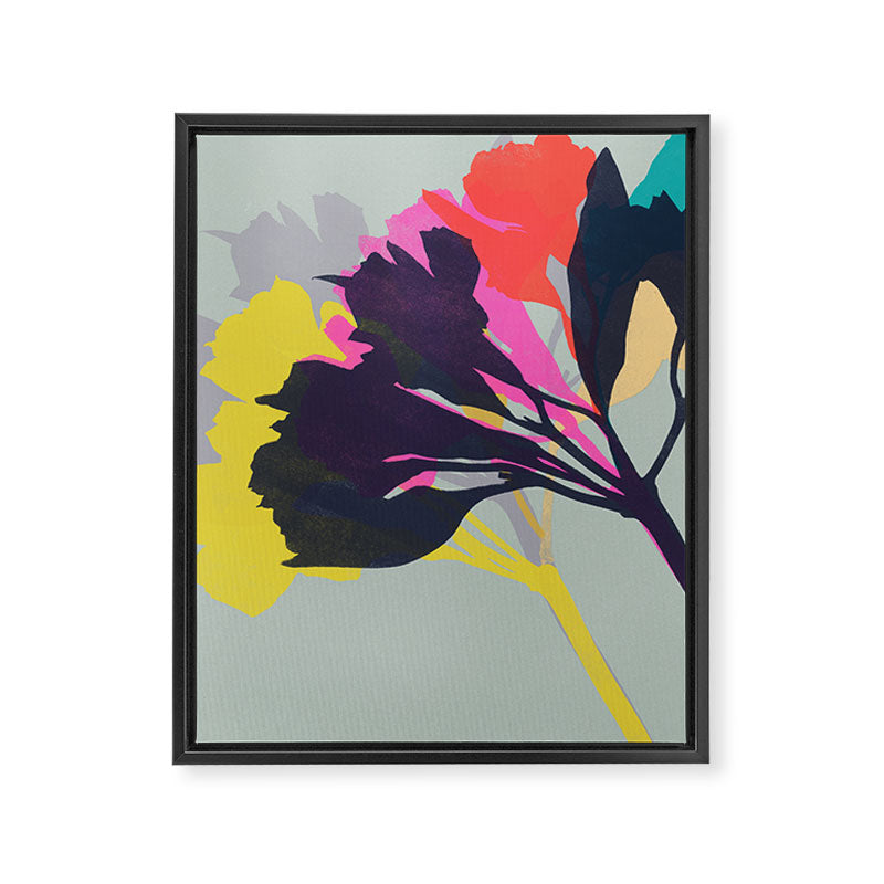 alstroemeria 6 Framed Canvas Print Gallery Image 8
