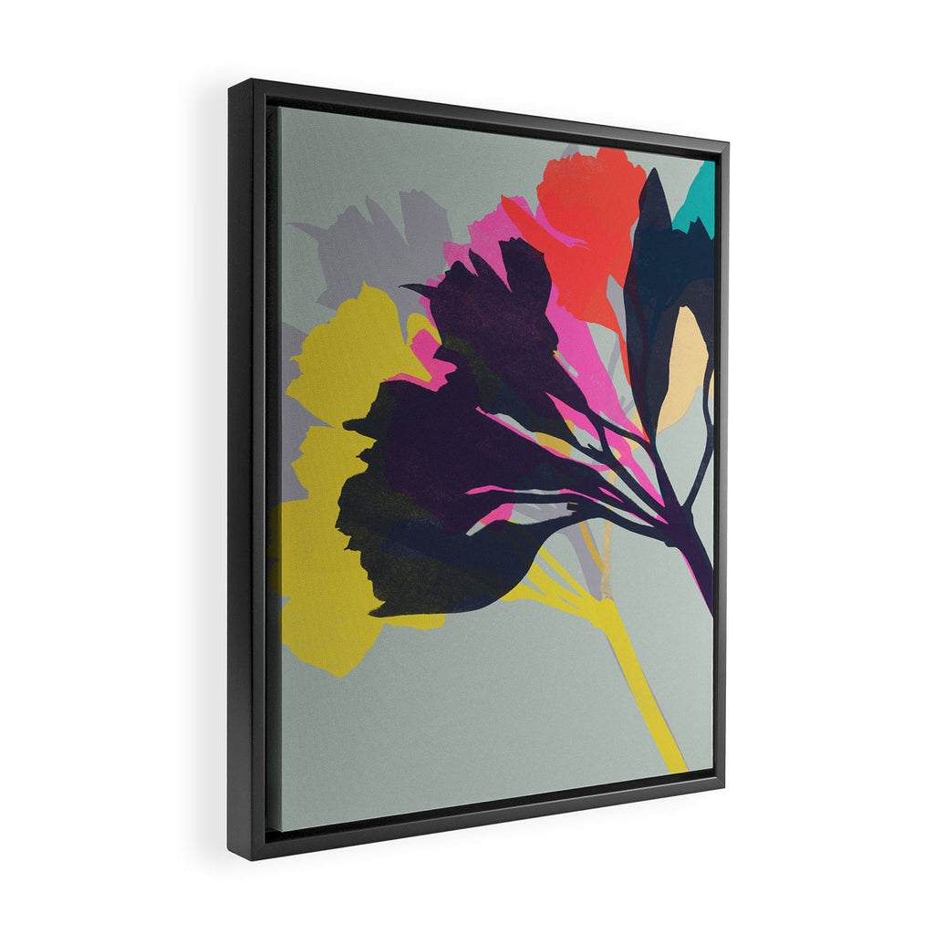 alstroemeria 6 Framed Canvas Print Gallery Image 2