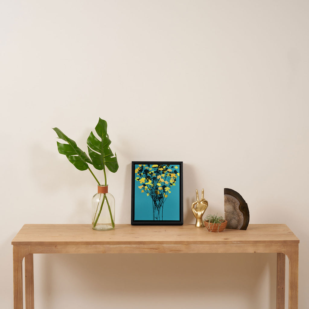 buttercups1 Framed Canvas Print Gallery Image 4