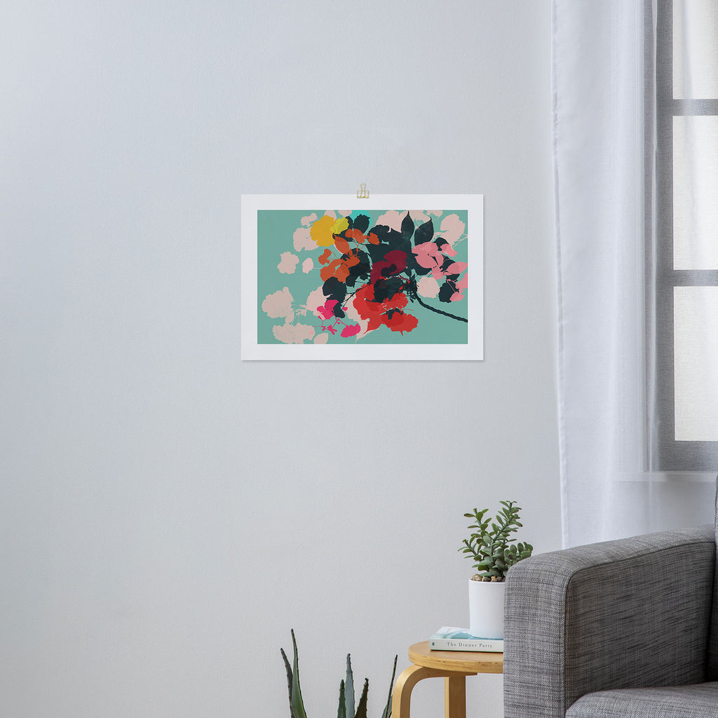 cherry blossom 5 h Art Print Gallery Image 3