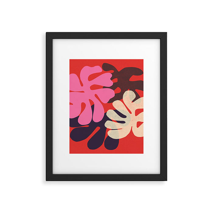 cutouts 47 Framed Art Print Gallery Image 1