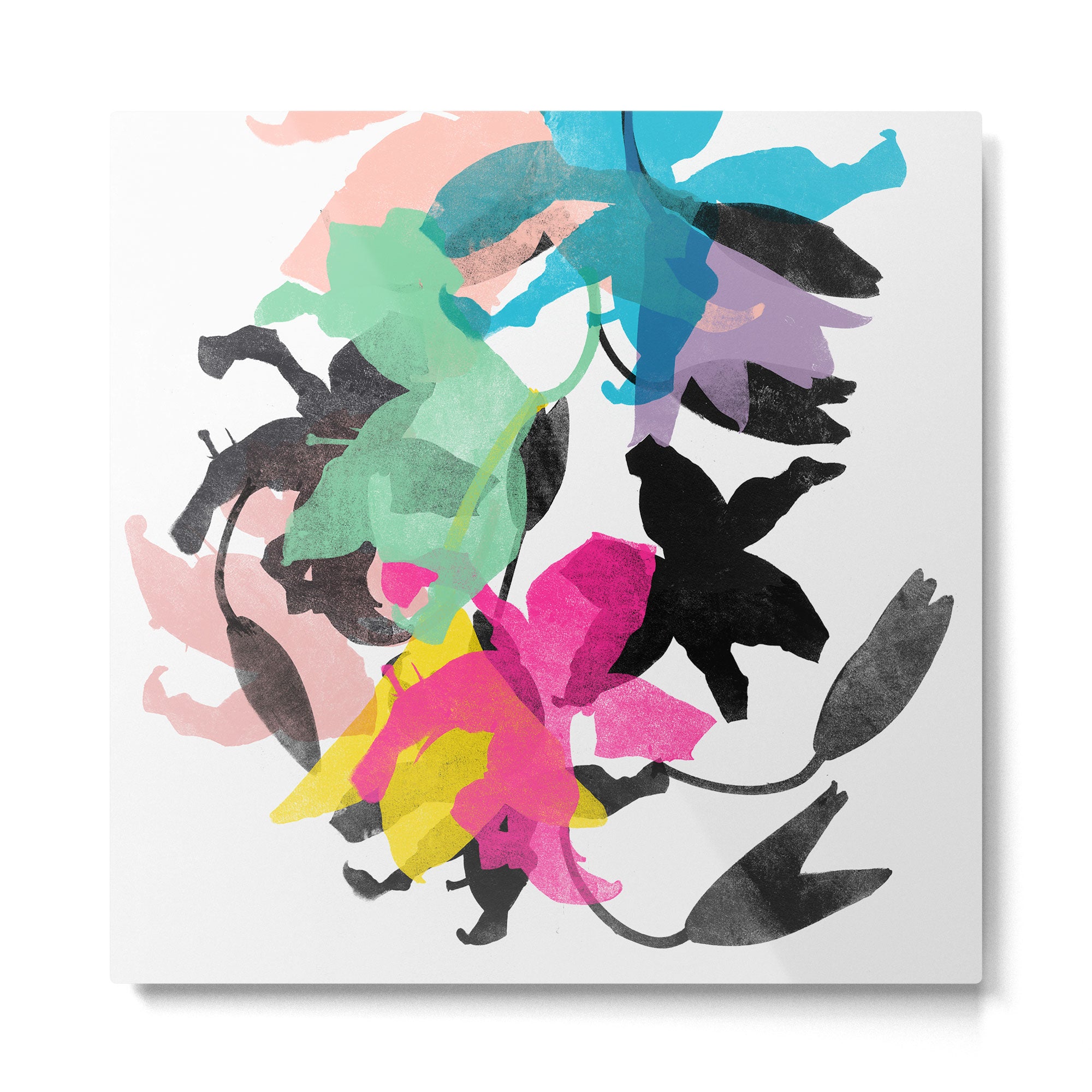 lily 1 sq Metal Print Gallery Image 2