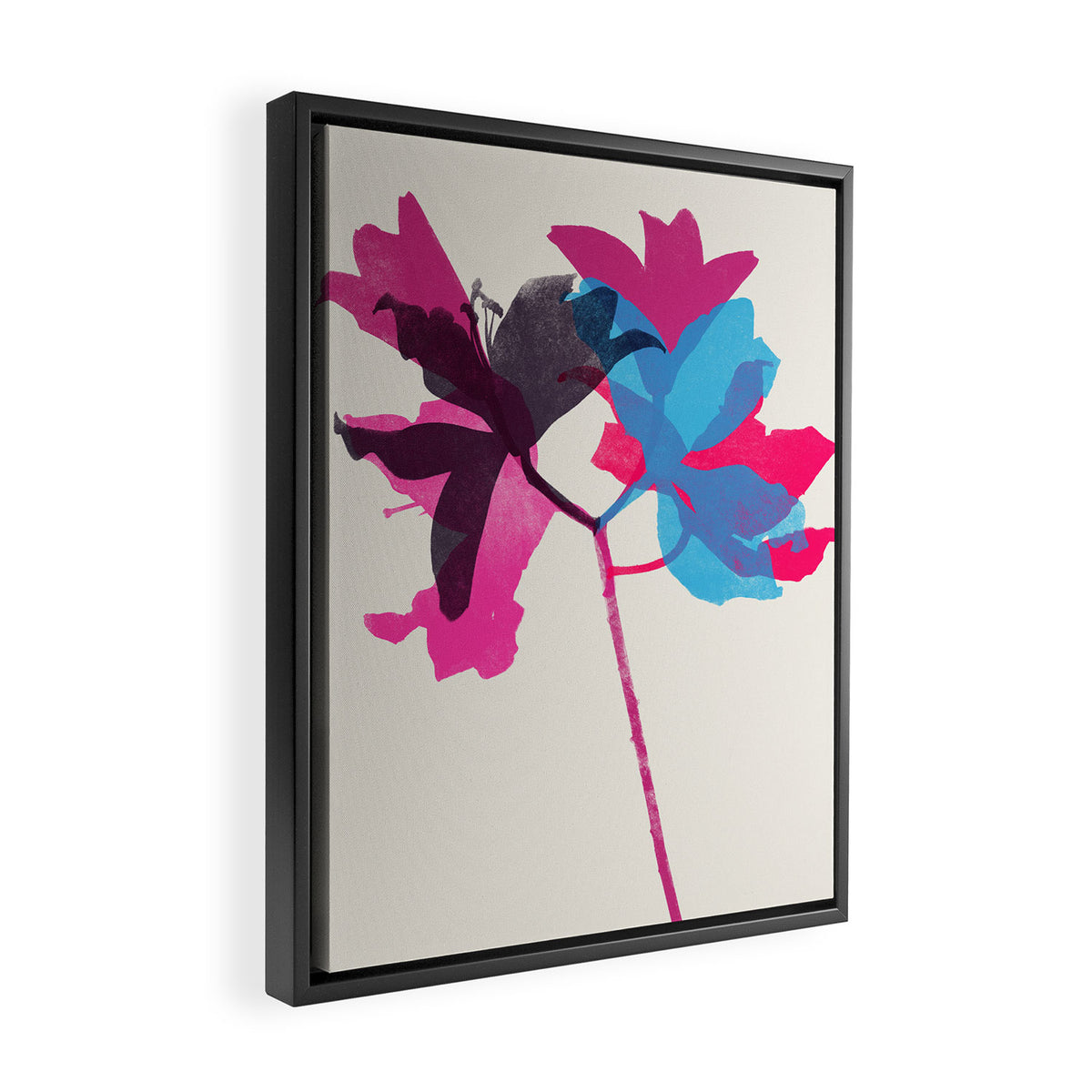 lily 22 Framed Canvas Print Gallery Image 2