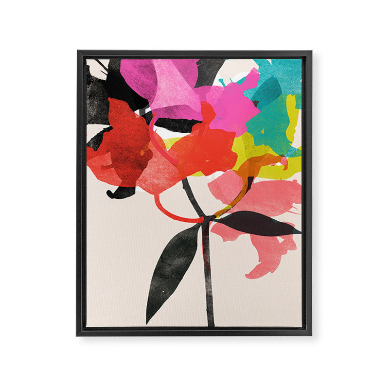 lily 5 Framed Canvas Print Gallery Image 6