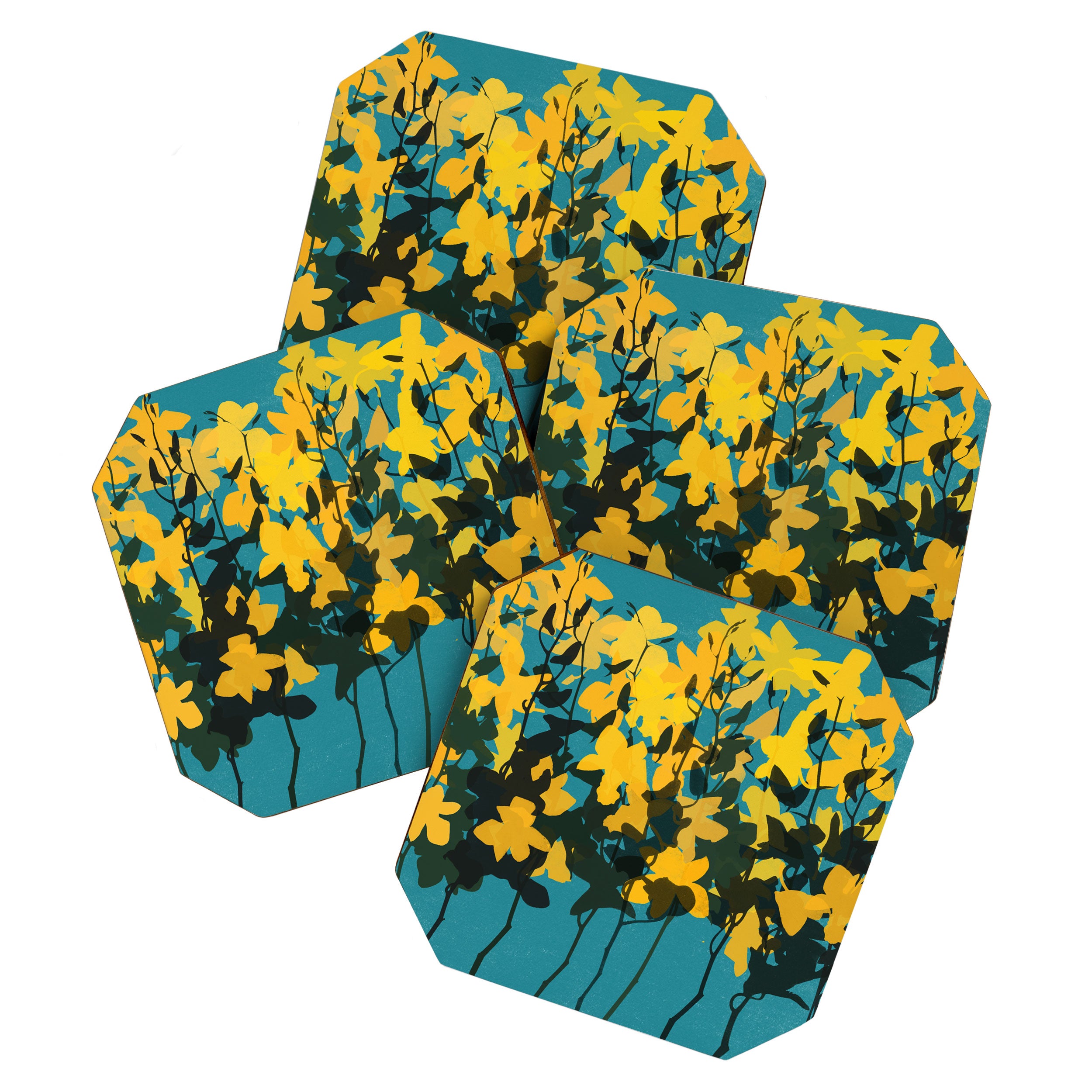 orchids 15 Coaster Gallery Image 1