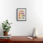 Painted Pebbles 4 Framed Art Print Gallery Image 2