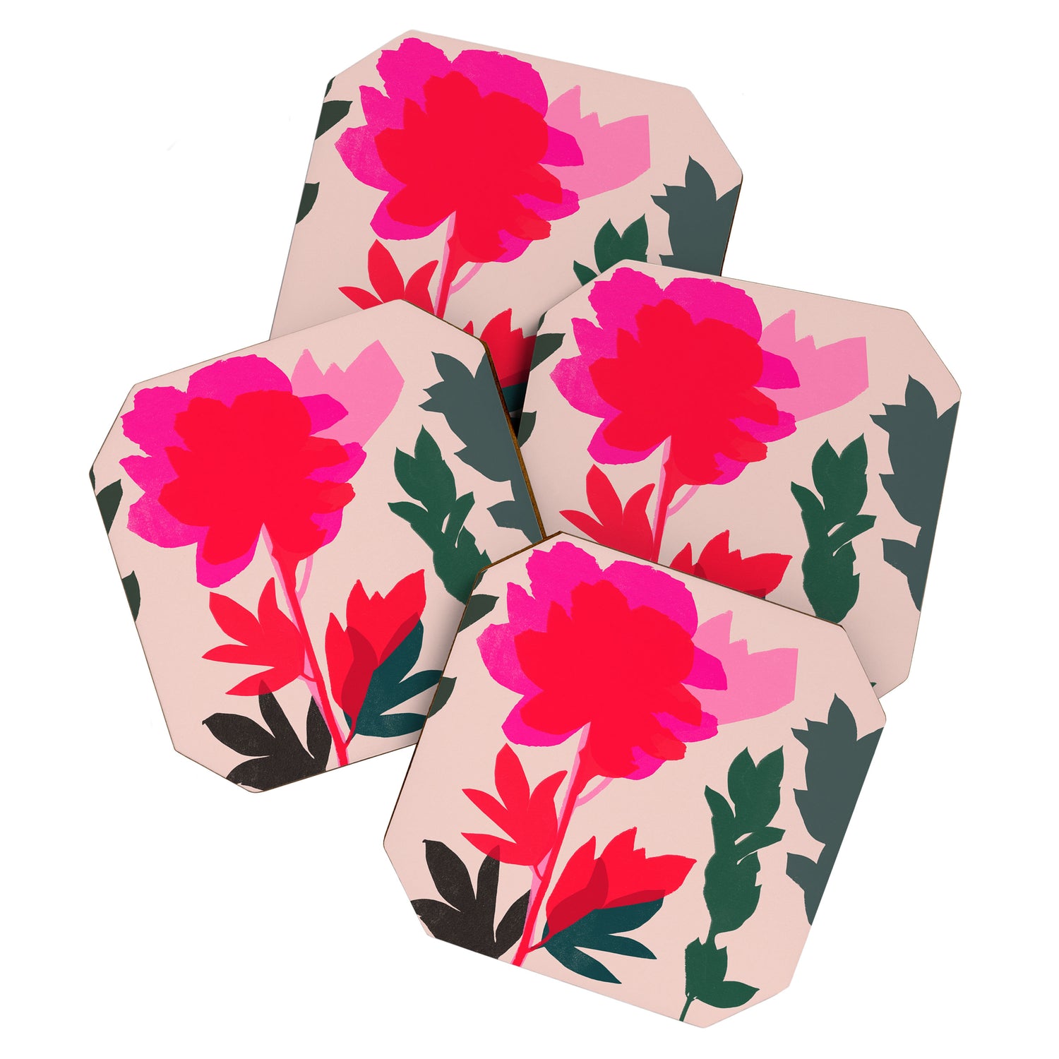 peony 5 Coaster Gallery Image 1