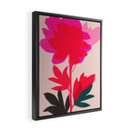 peony 5 Framed Canvas Print Gallery Image 2