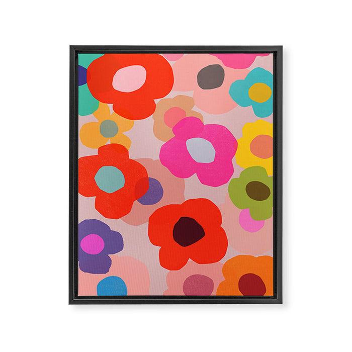 poppy 6 Framed Canvas Print Gallery Image 1