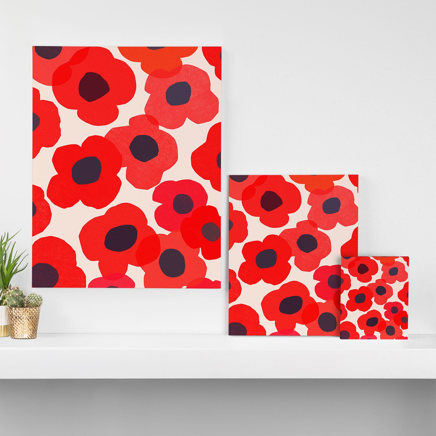 poppy 7 Canvas Print Gallery Image 3